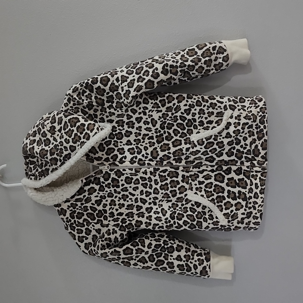 Cozy Leopard Print Jacket